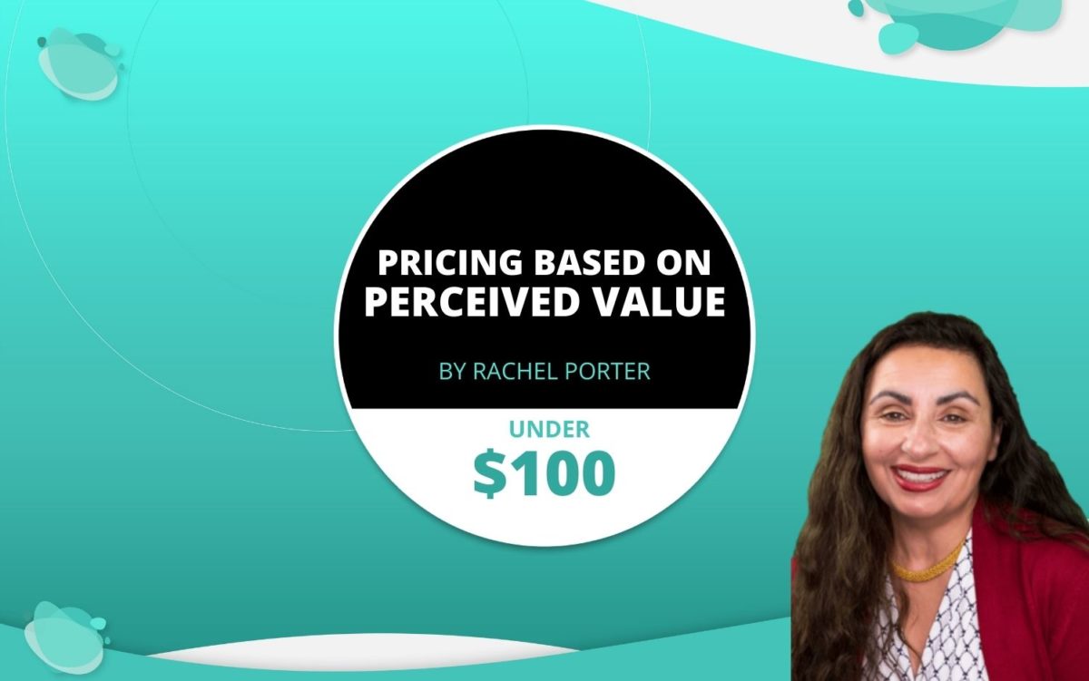 Pricing Based on Perceived Value