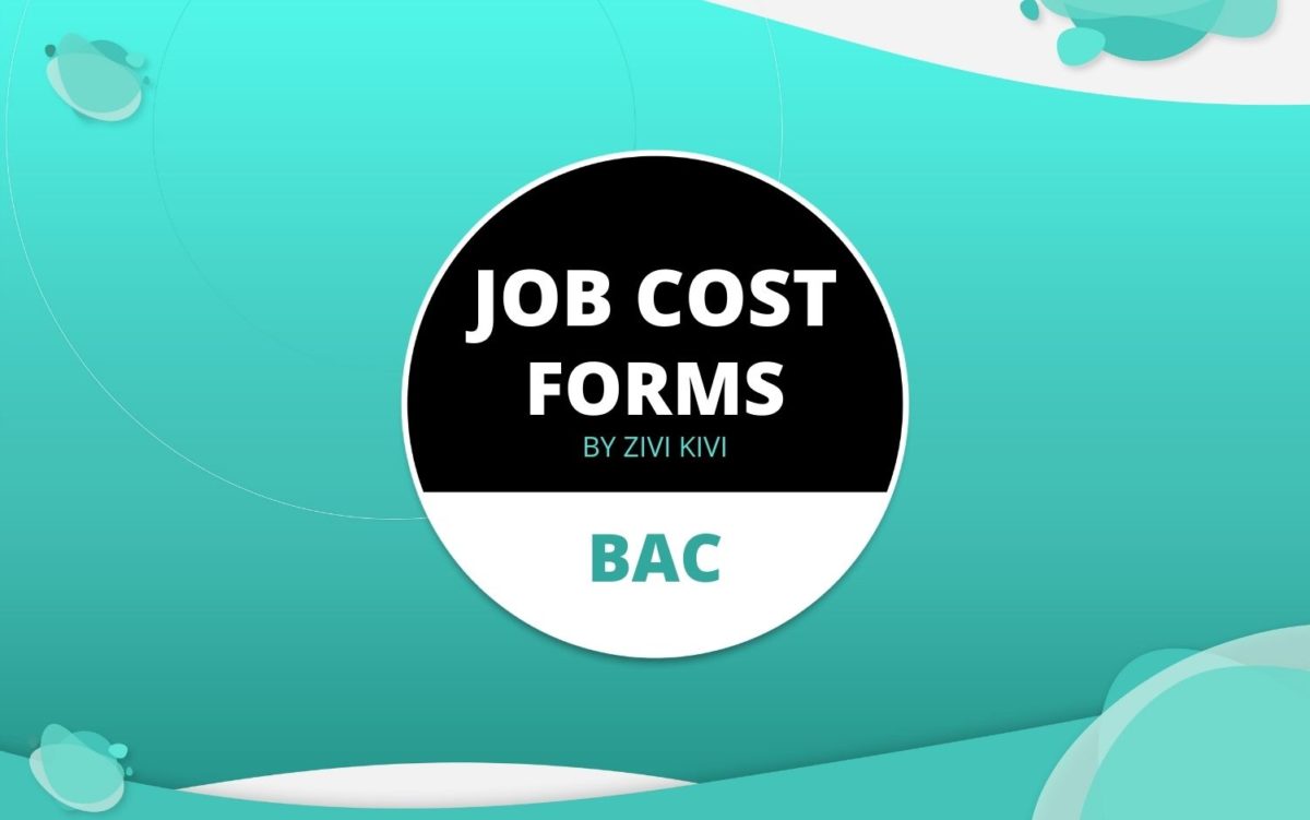 Job Cost Forms
