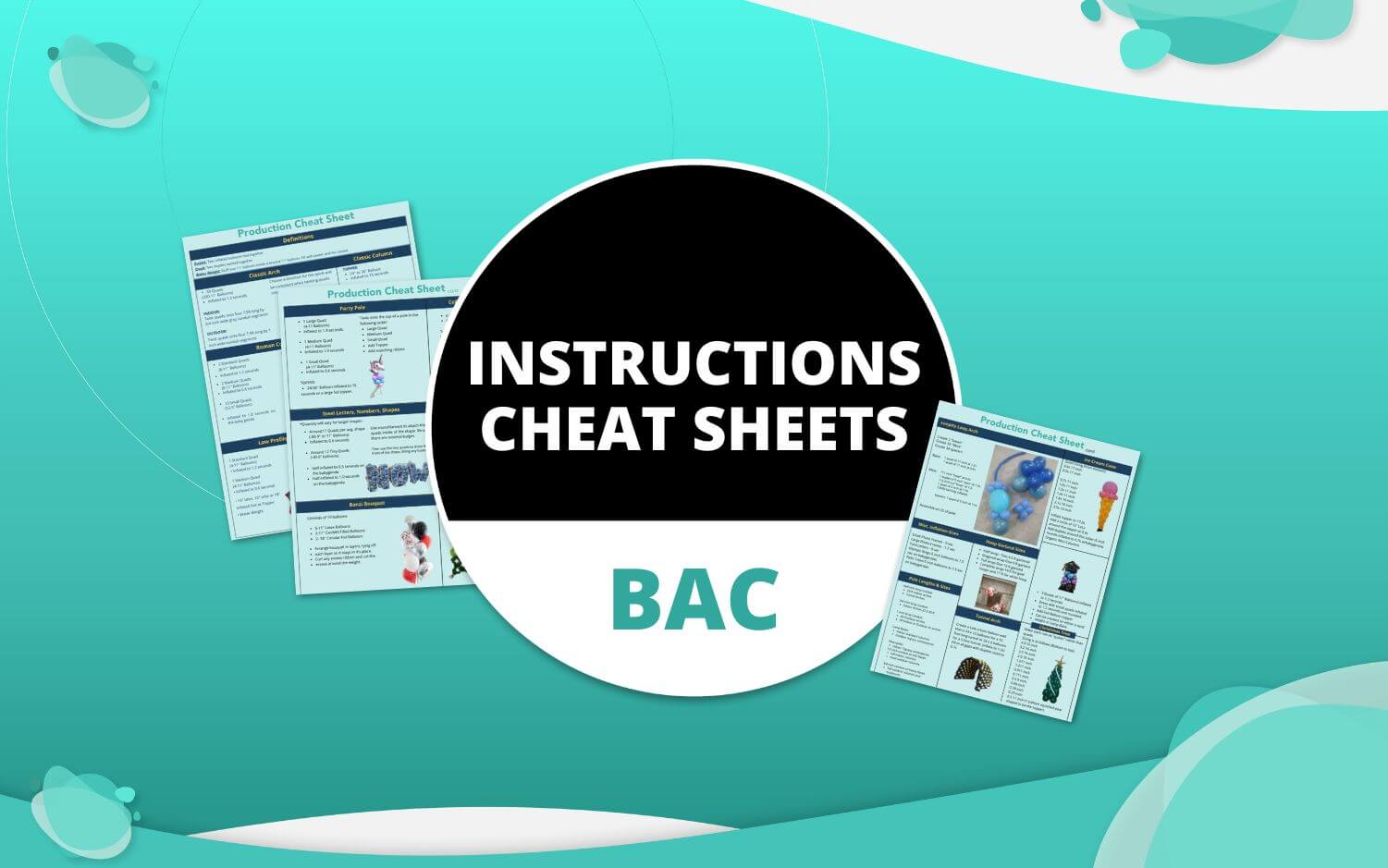 Instructions Cheat Sheets